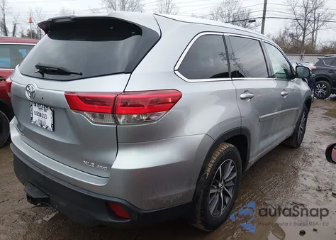 2017 Toyota Highlander Xle from USA, damaged, VIN 5TDJZRFH3HS373828